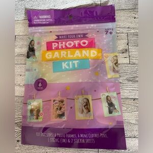 🌵3/$15 New Make Your Own Photo Garland Kit ( see description)